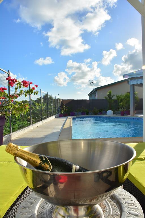 Villa Amethyste Avec Grande Piscine Privee, Jardin Clos, Parking Prive Le Robert Exterior foto